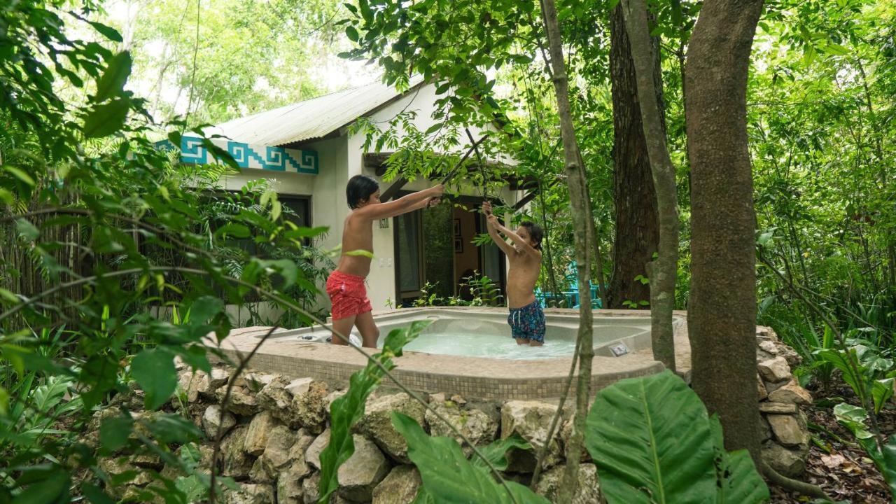 Hotel Jungle Lodge Tikal Bagian luar foto