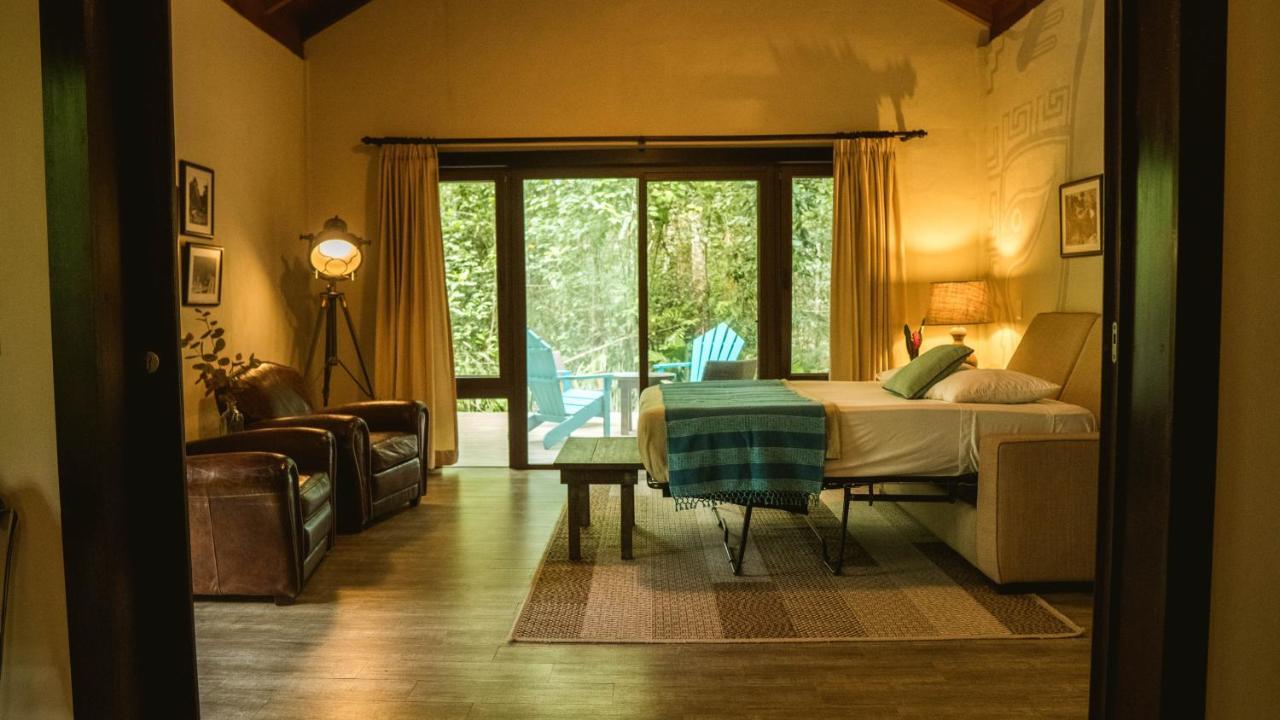 Hotel Jungle Lodge Tikal Bagian luar foto
